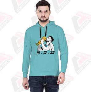 Sudadera con capucha para hombre Premium Ultra acogedora y cómoda 100% algodón bordado liso teñido con impresión Digital para invierno - Product Image 1