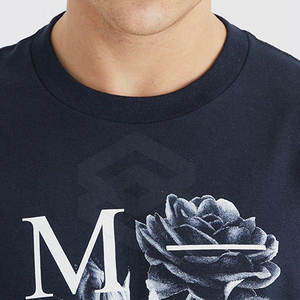 Camiseta Casual Extra Grande para Hombre, Color Personalizado, Nueva Llegada, Alta Calidad, Transpirable, Manga Corta, Hecha de Poliéster/Algodón - Product Image 3