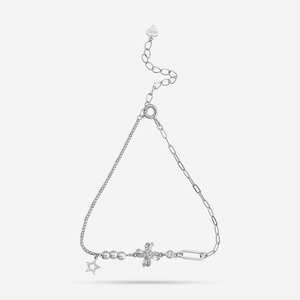 Fine 92.5 <b>Silver</b> <b>Charm</b> <b>Bracelet</b> - Product Image 4