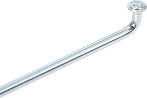 Bicicleta curva de acero inoxidable, 72 piezas, 14g J, 302mm, plateada, novedad - Product Image 3