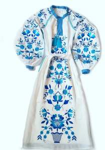 Bohemian Embroidery Ukrainian <b>Long</b> <b>Dresses</b> <b>With</b> Full <b>Sleeves</b> Women's Clothing for Winter <b>Dresses</b> Ukrainian Embroidered Bohemian - Product Image 4