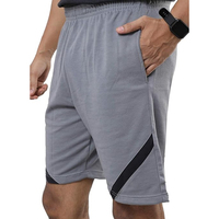 Short athlétique Short d'entraînement à séchage rapide 7 "Doublure de compression Sports Running Hiking Basketball Shorts