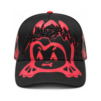 Meilleures Ventes 2026 Casquettes G5 Qualité Barbas Hats Visière Courbée Originale Broderie 3D Imprimée Casquettes de Baseball Sad Girls Sombreros