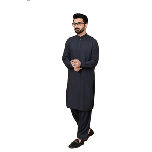 Costume Shalwar Kameez pour homme, fabriqué en usine, design 2025, dernière collection, vêtements d'été, coton décontracté, infroissable, séchage rapide, personnalisable, pas cher - Product Image 2
