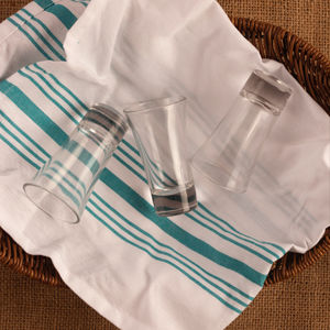 Serviette bistro 100% coton à séchage rapide durable vert olive tissé pour un usage domestique - Product Image 1