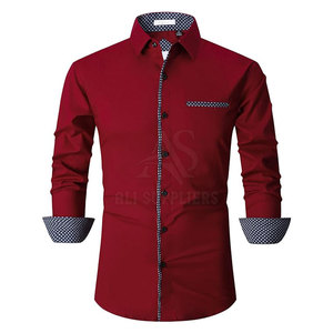 Bajo Moq Hombres Botón Camisas Pakistán Fabricante Hombres Botón Camisas Nuevo Estilo Hombres Botón Camisas - Product Image 1
