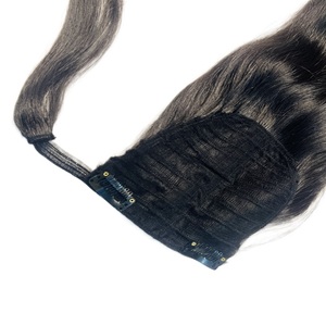 Extensiones de cabello humano Remy indio brasileño de lujo al por mayor de fábrica Calidad superior Extensión de calidad superior - Product Image 5