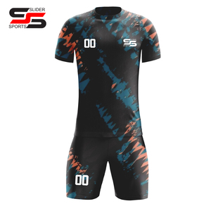 Uniforme de fútbol personalizado Ropa deportiva Ropa de fútbol de secado rápido Jersey de fútbol Conjuntos de pantalones cortos Ropa de fútbol - Product Image 1