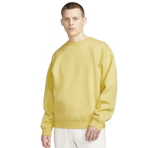 Sweat-shirt à col rond 100% coton pour hommes, qualité supérieure, personnalisé, taille unisexe, poignets côtelés, ourlet, couleur unie, OEM, hiver - Product Image 1