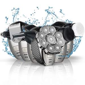 Tondeuse Électrique Multifonctionnelle pour Hommes, Étanche IPX7, Rechargeable USB, pour Barbe, Poils du Nez et du Corps, Idéale pour les Véhicules Récréatifs - Product Image 1