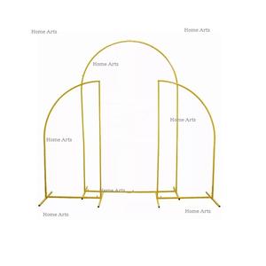 Toile de fond de mariage en fer au design attrayant, toile de fond de fête de mariage de forme personnalisée de meilleure qualité pour les Offre Spéciale - Product Image 5