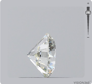 IGI Certifié 0.40CT I Couleur SI1 Clarté EX Qualité Diamant Lâche Rond Naturel - Product Image 2