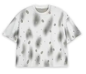 Camiseta de Cuello Alto para Hombre, Diseño Personalizado OEM, 100% Algodón, Manga Larga, Ecológica, Transpirable, Corte Holgado - Product Image 1