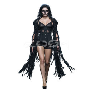 Corset respirant à compression élevée en maille, avec armatures en acier sous la poitrine, pour le sport et le quotidien - Product Image 6