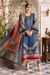 Indian Pakistani Formal Floor-Length Party Dresses with Handwork Embroidery and Beading Decoration Available in All Sizes - Product Image 2