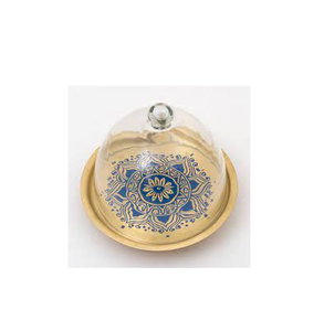 Rass ararty Ake tand edding one IER late tand y soporte para pastel de dulces pulido hecho a mano - Product Image 3