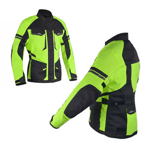 2025 nouvelle course de moto respirant équitation Cardura veste hommes personnalisé moto vestes en cuir - Product Image 5