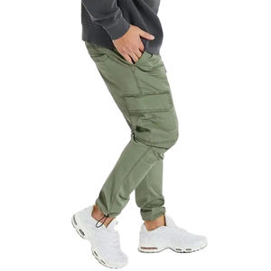 Nueva venta al por mayor de los hombres Casual Multi bolsillo suelto pierna recta pantalones de carga al aire libre transpirable pantalones al aire libre de Pakistán - Product Image 2