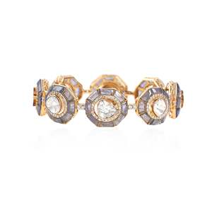 Brazalete Tanzanite Hour - Brazalete de Joyería Fina para Mujer - Product Image 2