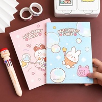 Carnet de notes Kawaii pour fille, fournitures scolaires, de bureau, agenda hebdomadaire, papeterie, cadeau, prix de gros
