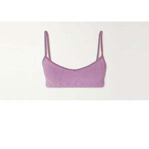 Meilleures ventes Ensemble de bikini pour femmes à quantité minimale de commande bas pour filles Dernière conception Ensemble de bikini pour femmes de couleur unie au prix de gros - Product Image 5