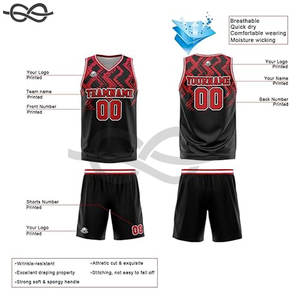 Camisetas de baloncesto cosidas de alta calidad personalizadas para hombres adultos, camiseta de baloncesto Premium, equipos, torneos de ligas, transpirable y duradero - Product Image 4