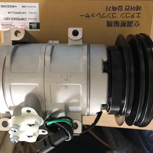 Compresor de Aire Acondicionado de 24V para Excavadora E320CD |   Reemplaza 176-1895 201-3837 231-6984 245-7781 372-9295 |   3-12 - Product Image 1