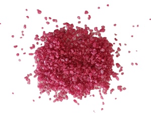 Arena de sílice granular fina roja recubierta de color para la aplicación de relleno de pintura industrial usado y relleno usado químico de construcción - Product Image 2