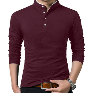 Camiseta Polo de manga larga para hombre con logotipo personalizado de alta calidad, camiseta de moda para niños, camisetas de manga larga 2026 - Product Image 1