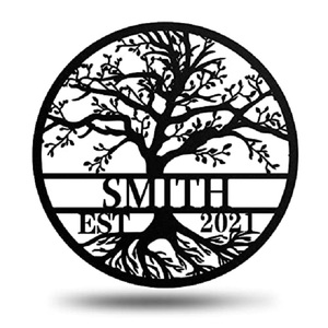 Recién llegado, Metal negro con múltiples recuerdos de colores, sala de estar letrero para, dormitorio, oficina, arte de pared, escultura decorativa, vida - Product Image 5