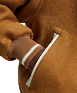 Última moda al por mayor pesado chaqueta de invierno logotipo personalizado bordado chaqueta de lana decoración de piel de calidad superior de talla grande - Product Image 4