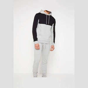 Facile à assortir lourd 345Gsm Jersey coton surdimensionné sweats à capuche et pantalons de survêtement ensemble sweat à capuche de haute qualité pour hommes - Product Image 1