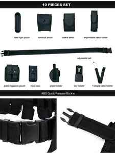 Cinturón táctico duradero, diseño ajustable para uso en exteriores, Material de nailon resistente, correa de utilidad, suministro de fábrica personalizado - Product Image 4