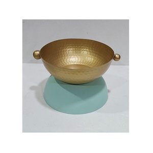 Bol à chocolat en fer avec plateau Ensemble de trois bols à chocolats de couleurs différentes pour restaurant et hôtel - Product Image 6