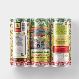 Produit chaud-jus de canne à sucre de pomme au goût naturel et à la bonne santé 240ml en canette ou 10 kg par sachet aseptique - Product Image 4