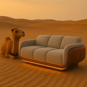 Sofá Seccional Modular Moderno Convertible en Sillón Reclinable, Comprimido al Vacío, Tapizado, para Sala de Estar de Apartamento o Villa - Product Image 6