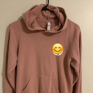 Bella Canvas Women's Men Pullover Hoodies Sudaderas Sueded Hoodie Men's Powerblend Fleece Pullover Hoodie - Product Image 1