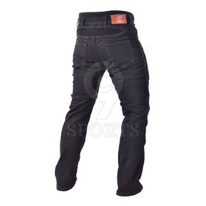 Pantalones vaqueros de hombre al por mayor ajustados diseño de moda etiqueta privada pantalones de hombre personalizados lavado disponible - Product Image 4