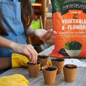 11lb miscela di terriccio organico per giardinaggio interno/esterno per ortaggi fiori frutta e altre piante - Product Image 1