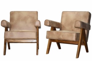 Canapé d'angle moderne de luxe 3 places avec coussins en bois de teck massif, vente chaude pour la maison, la villa, l'école, le salon - Product Image 5