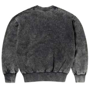 Custom Acid Wash 100% Cotton Men's Luxury Hoodies Streetwear Drop Shoulder <b>Puller</b> Fleece Sweatshirts - Product Image 5