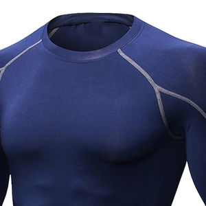 เสื้อรัดรูปสำหรับผู้ชายบริการ ODM เสื้อรัดรูปสำหรับผู้ชายดีไซน์ใหม่ทำจากโรงงาน - Product Image 2