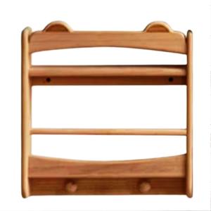 Beautiful Modern Design Wood Wall Shelf <b>Book</b> Shelf Holders & Racks Buy Carve Wall Art Mount Metallic Wall Mount Shelf Set - Product Image 2
