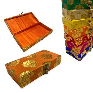 Sangeet Dholki-recuerdo de boda indio de madera para fiesta, recuerdo de boda, caja de brazalete de joyería multiusos, regalo de vuelta para fiesta, regalo Lohri - Product Image 4