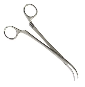 Pinzas para arteria de amígdalas Scott, abrazadera quirúrgica, instrumento hemostático curvo de acero inoxidable para cirugía ENT y General - Product Image 3