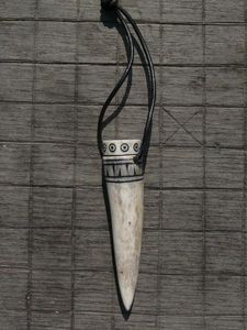 Collar de cadena de hueso de estilo Unisex de alta calidad con cuentas, collares colgantes delicados para ropa de fiesta - Product Image 3