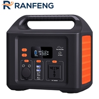 Générateur de charge rapide mobile 300W 165Wh, batteries de stockage d'énergie solaire, batterie Lifepo4, alimentation portable
