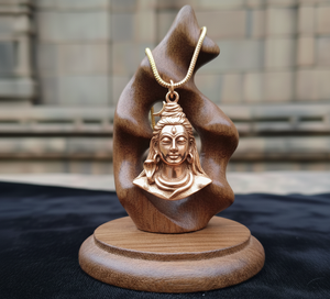 สร้อยโซ่ชุบทองโรเดียมสีเงิน925ชุดสร้อยคอแบบโซ่ร้อยเป็นรูปสัตว์สวมใส่ได้ทุกวันจี้เทพเจ้าฮินดูของขวัญแฟชั่นใช้ได้ทั้งชายและหญิง - Product Image 2