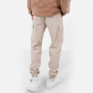 กางเกงคาร์โก้แฟชั่นสำหรับผู้ชายกางเกงคาร์โก้แบบเอวยางยืดสำหรับผู้ชายกางเกงแฟชั่นทำจากวัสดุไนลอนออกแบบโลโก้ได้ตามต้องการ - Product Image 5