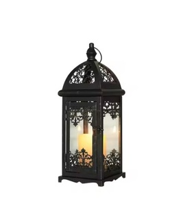 Luxury Home Garden <b>Metal</b> <b>Lantern</b> with Votive Inside For Elegant Lighting Decoration Housewarming Hanging <b>Lanterns</b> - Product Image 3